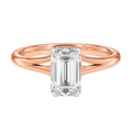 Lumiere - Emerald - Rose/White Tone - Plain