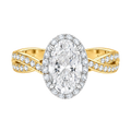Braid - Oval - Yellow/White Tone - Channel