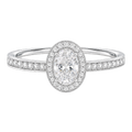 Deneuve - Oval - Platinum - Channel