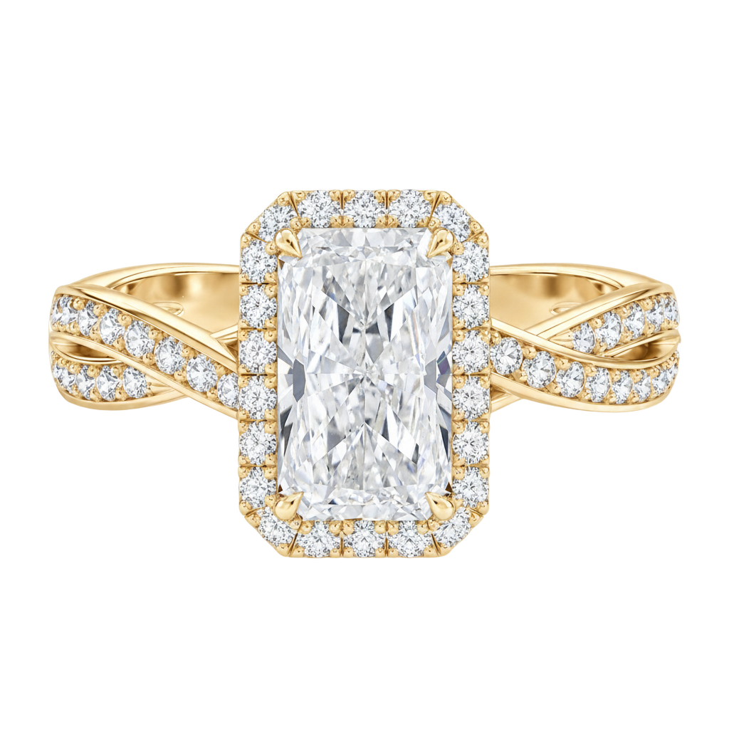 Braid - Radiant - Yellow Gold - Channel