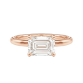 Meridian - Emerald - Rose Gold - Plain