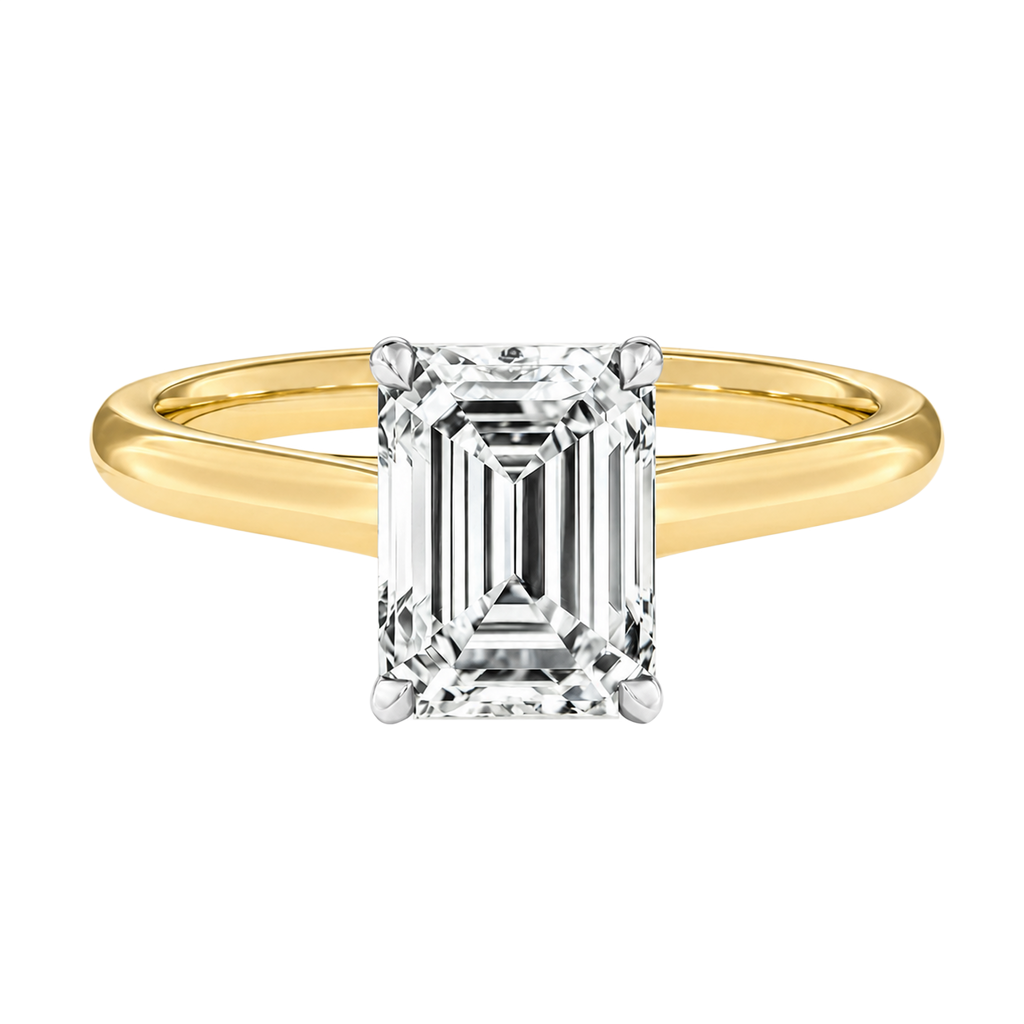 Basilica - Emerald - Yellow/White Tone - Plain