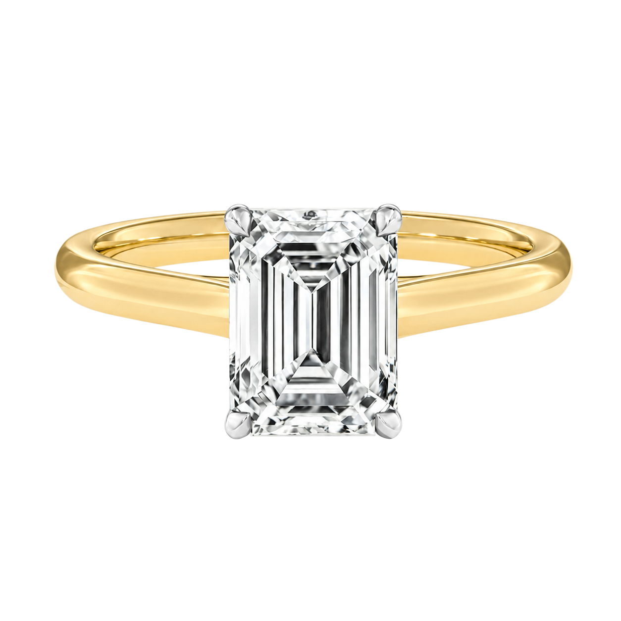 Basilica - Emerald - Yellow/White Tone - Plain