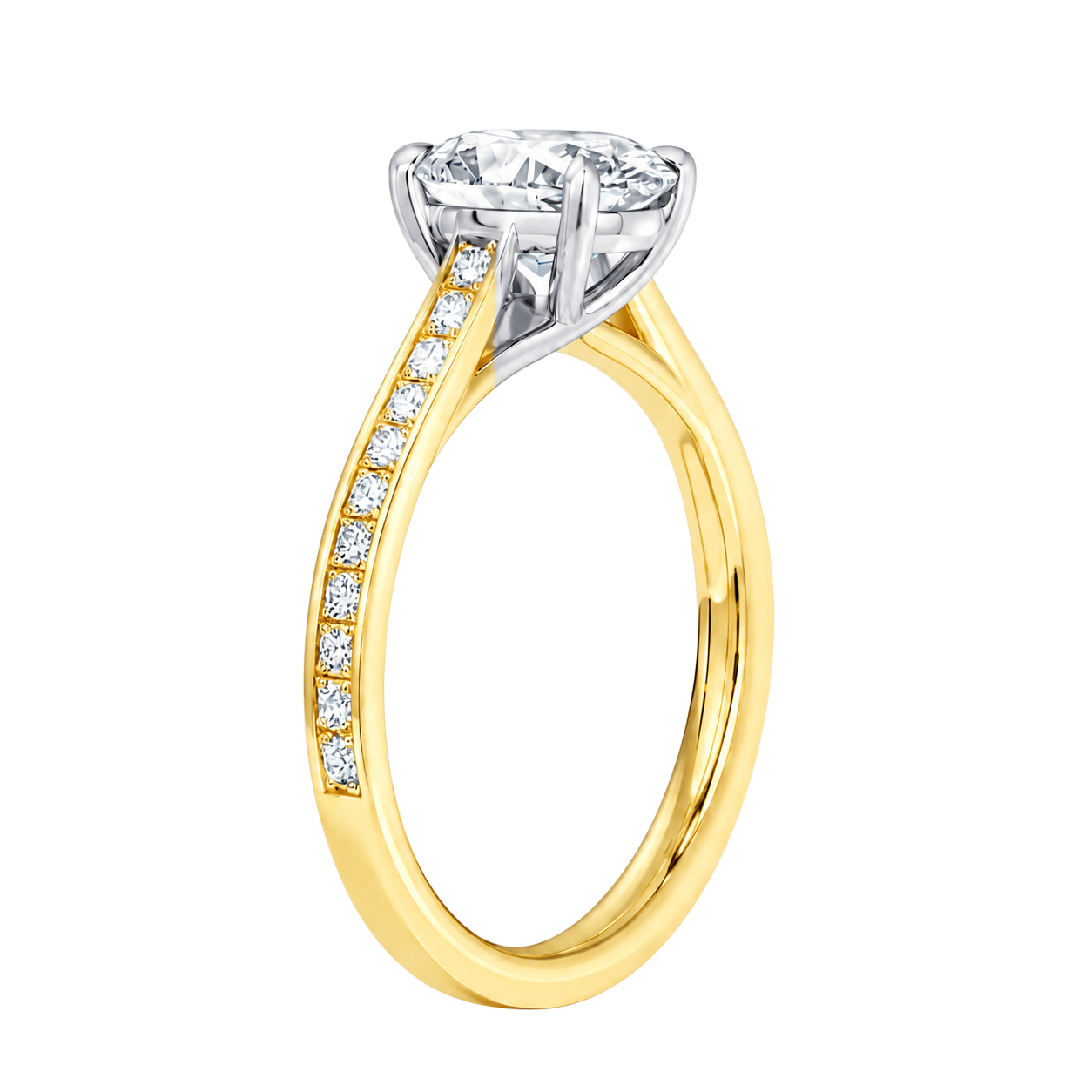 Basilica - Marquise - Yellow/White Tone - Channel