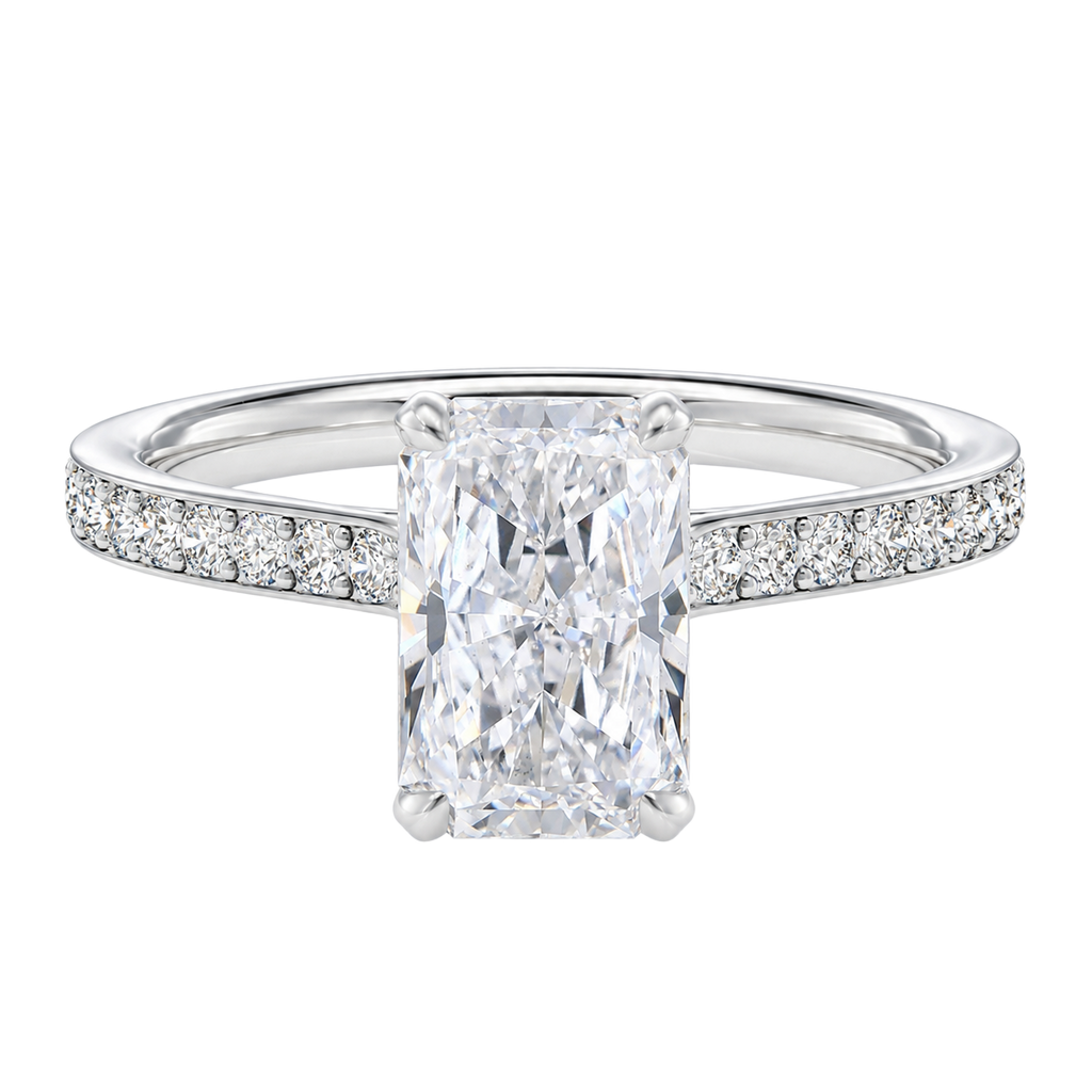 Talia - Radiant - Platinum - Pavé