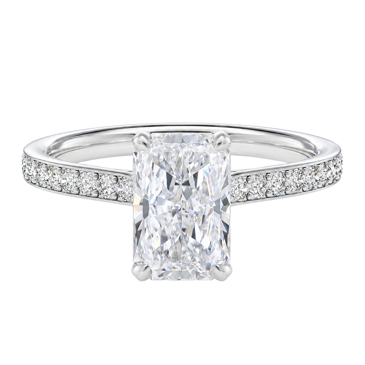 Talia - Radiant - Platinum - Pavé