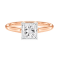 Solenne - Princess - Rose/White Tone - Plain