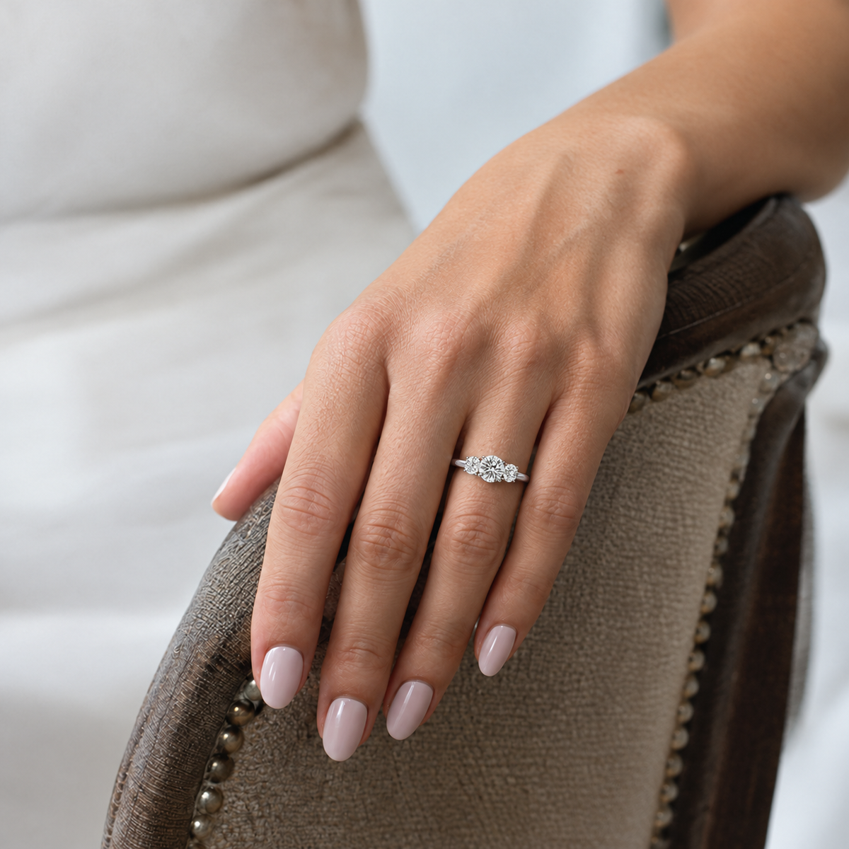 Trinity - Round - Platinum - Plain