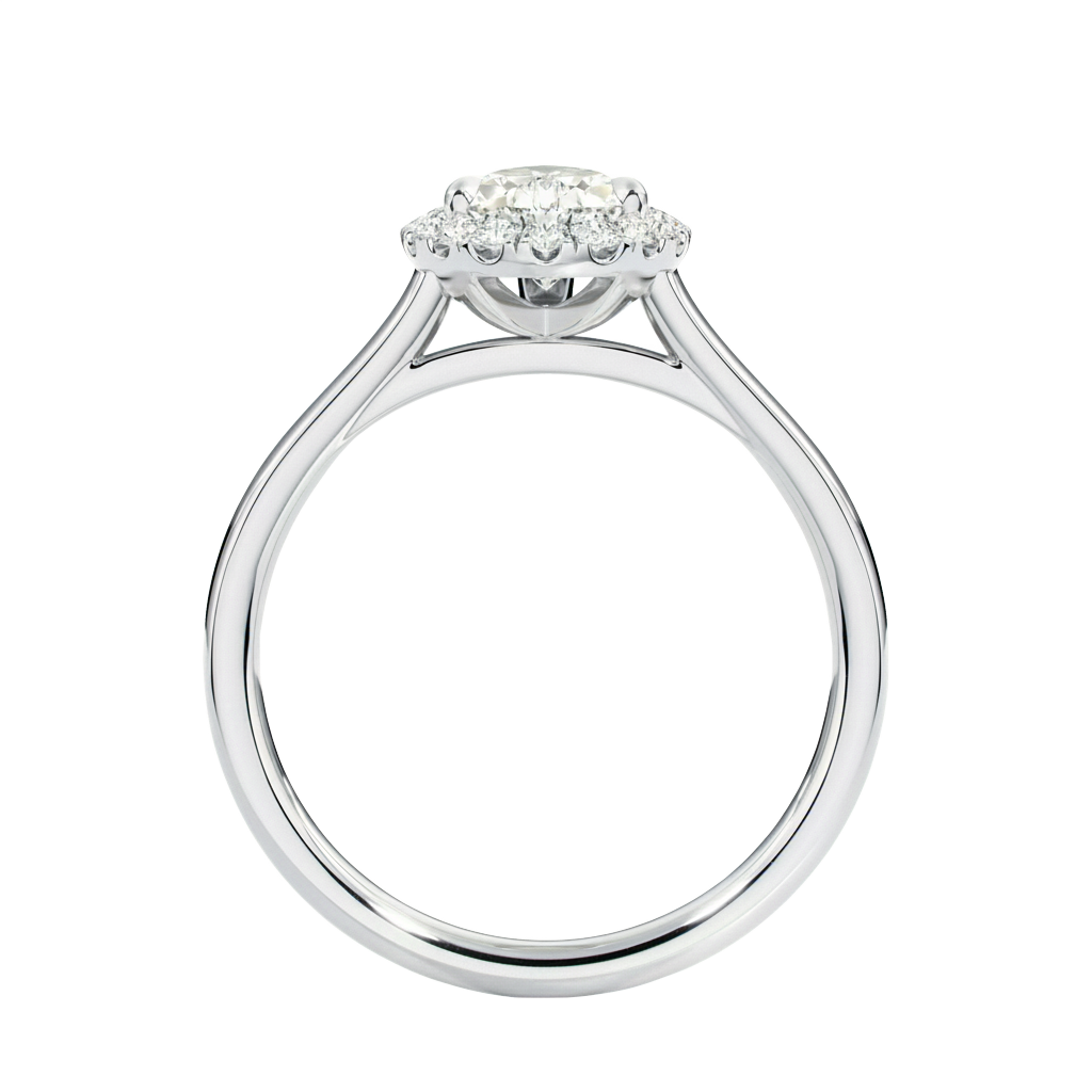 Cordelia - Pear - Platinum - Plain
