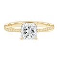 Wreath - Princess - Yellow Gold - Pavé