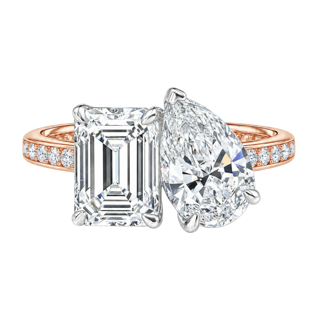 Duo - Emerald - Rose/White Tone - Channel