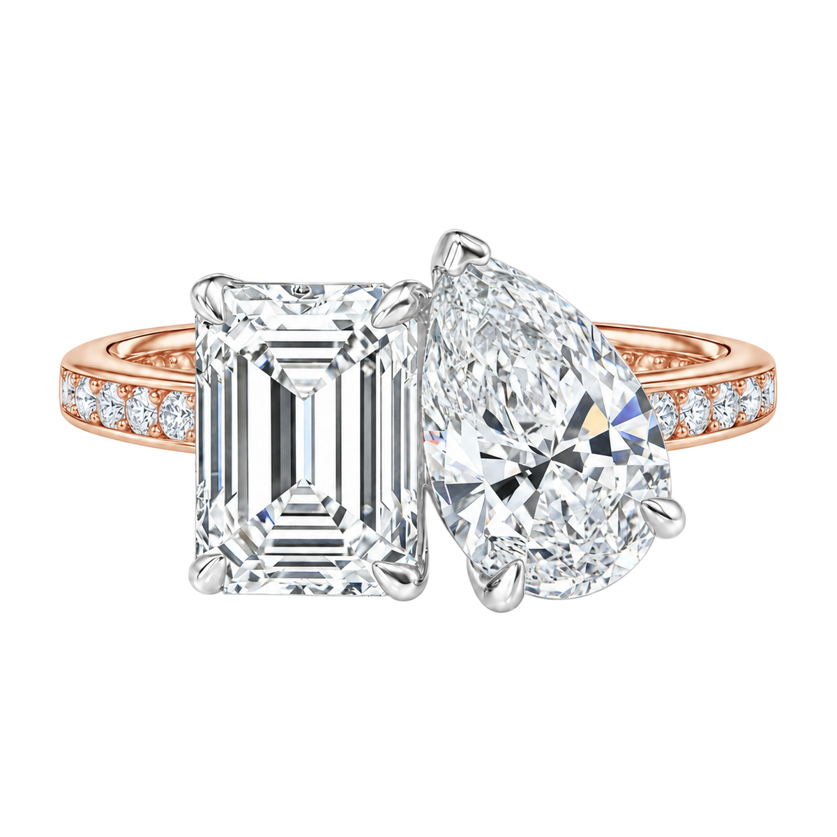 Duo - Emerald - Rose/White Tone - Channel