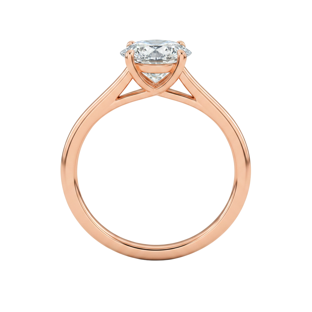 Basilica - Radiant - Rose Gold - Plain