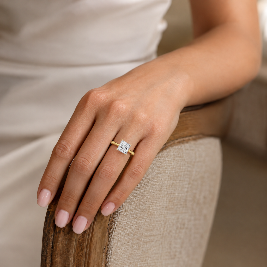 Solenne - Princess - Yellow/White Tone - Plain