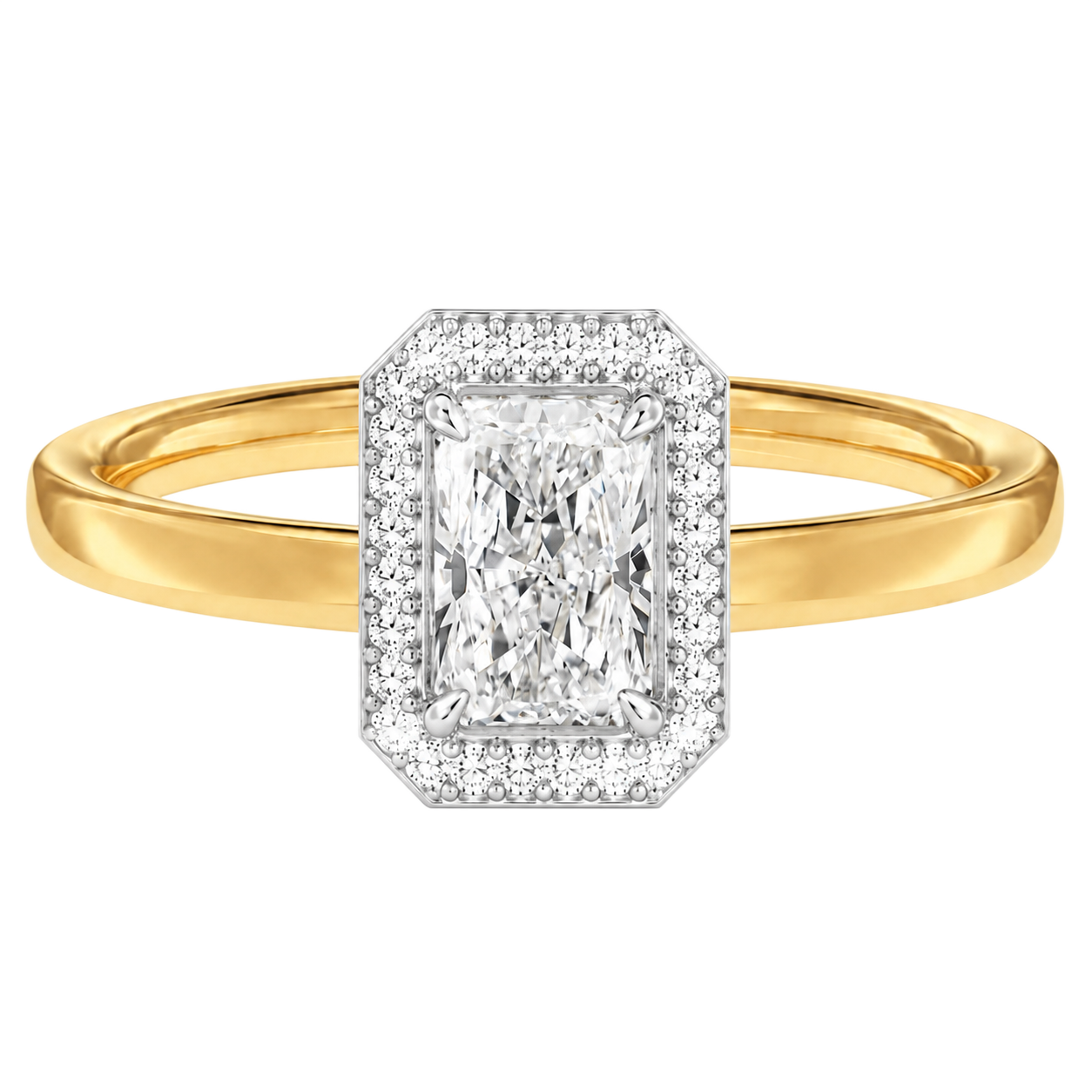Deneuve - Radiant - Yellow/White Tone - Plain