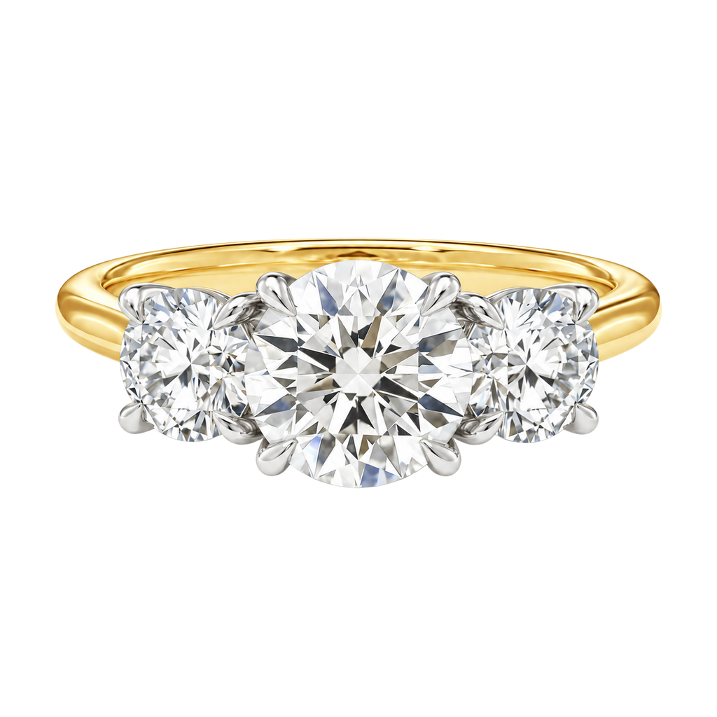 Elysium - Round - Yellow/White Tone - Plain
