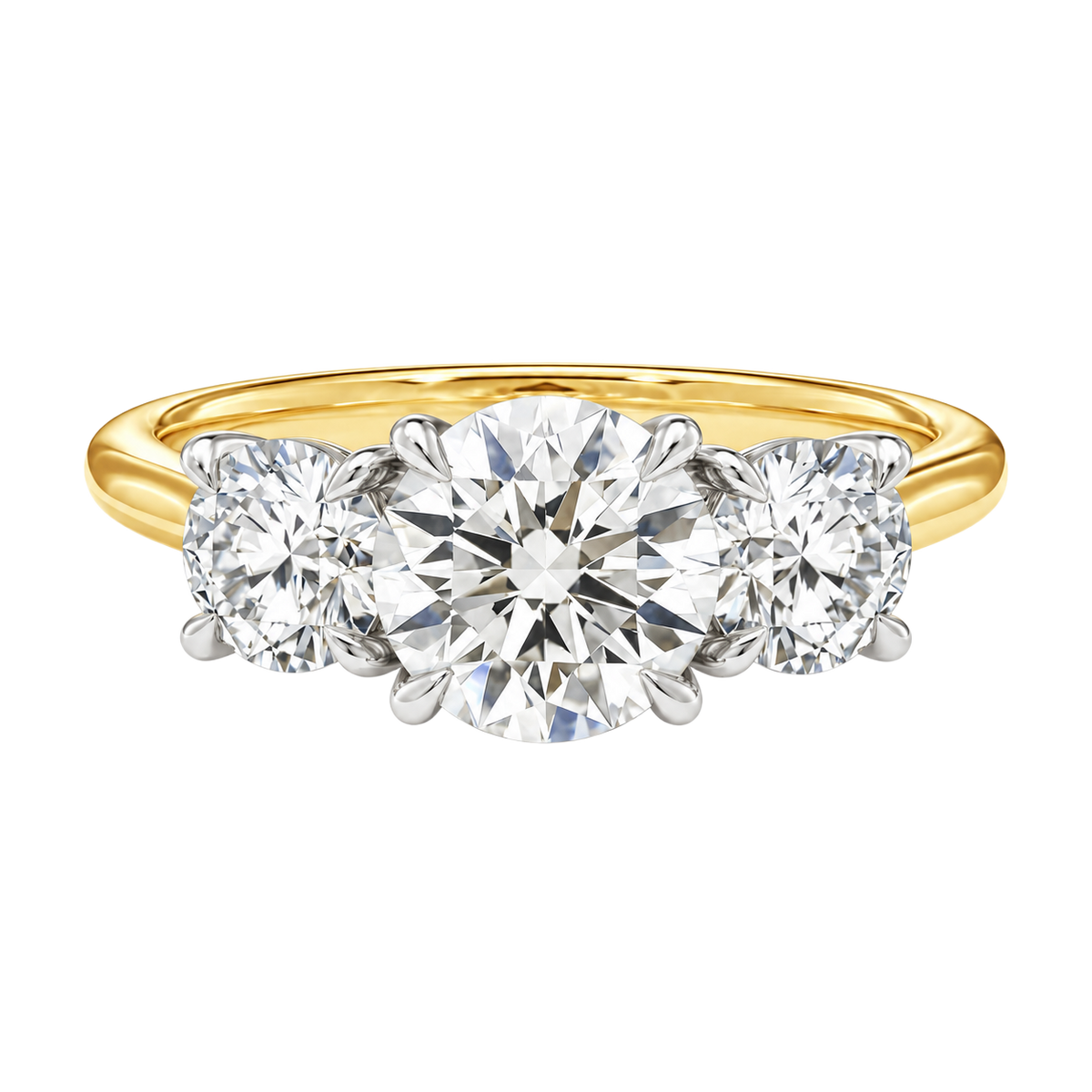 Elysium - Round - Yellow/White Tone - Plain