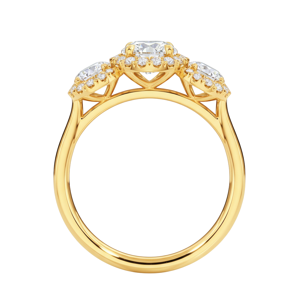 Winslow - Round - Yellow Gold - Plain
