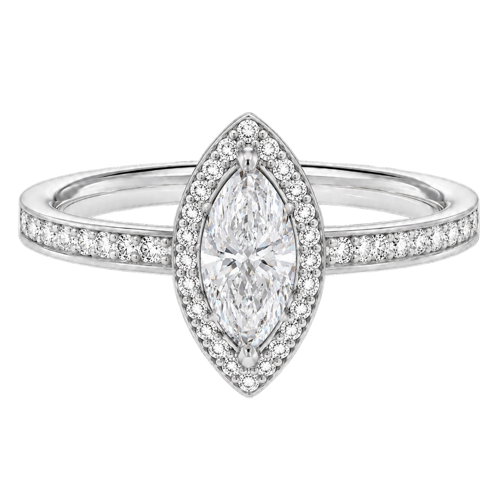 Deneuve - Marquise - Platinum - Channel
