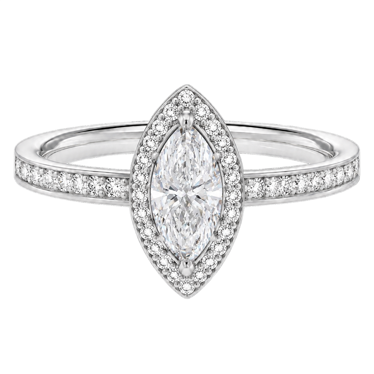 Deneuve - Marquise - Platinum - Channel