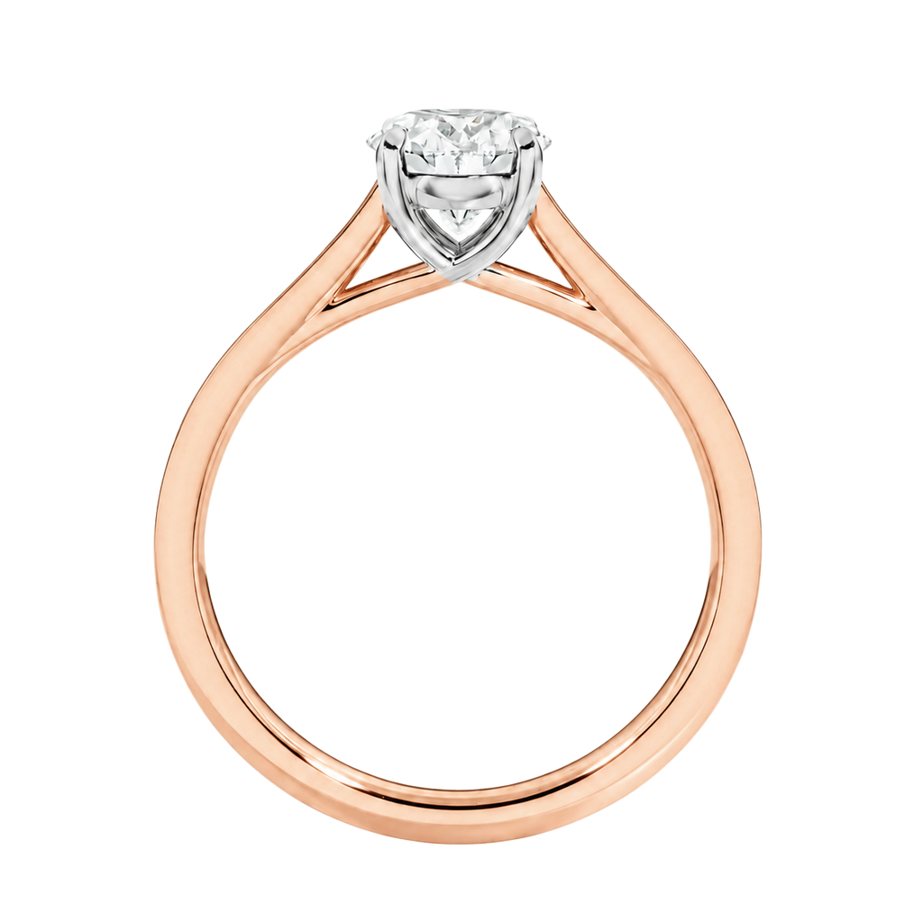 Basilica - Oval - Rose/White Tone - Channel