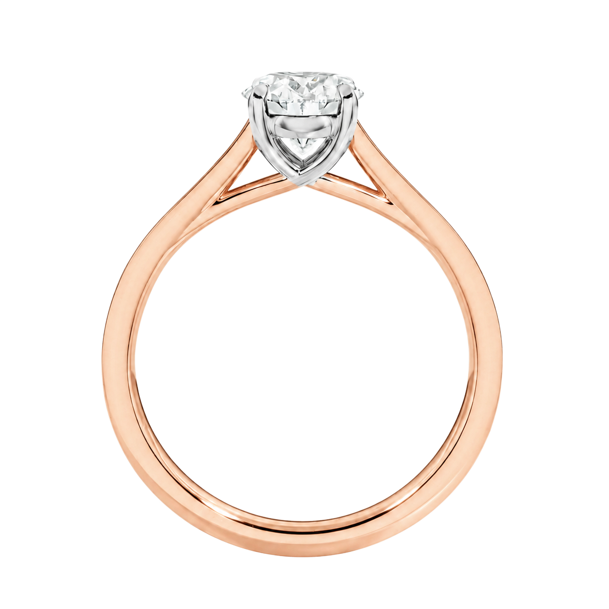 Basilica - Oval - Rose/White Tone - Channel