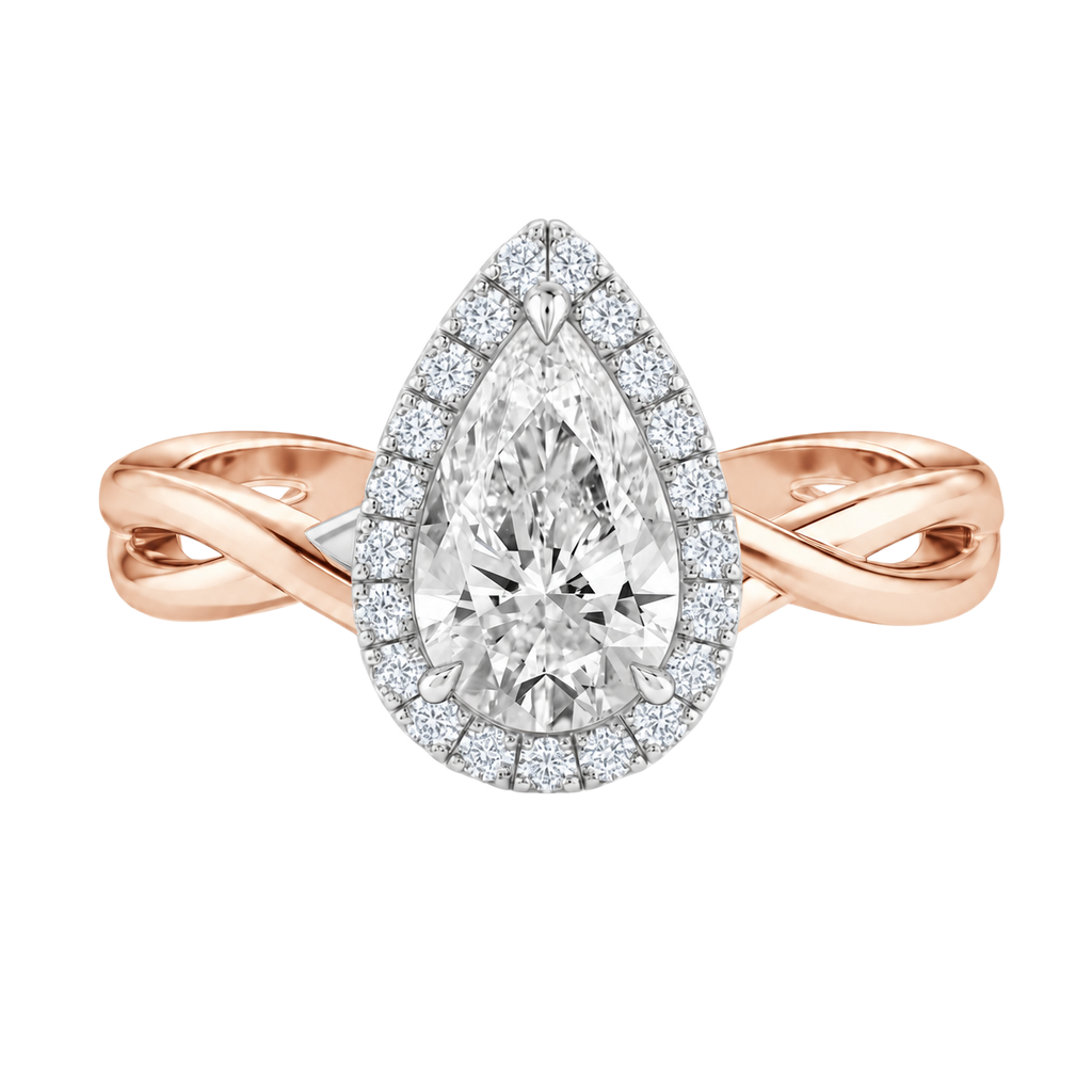 Braid - Pear - Rose/White Tone - Plain