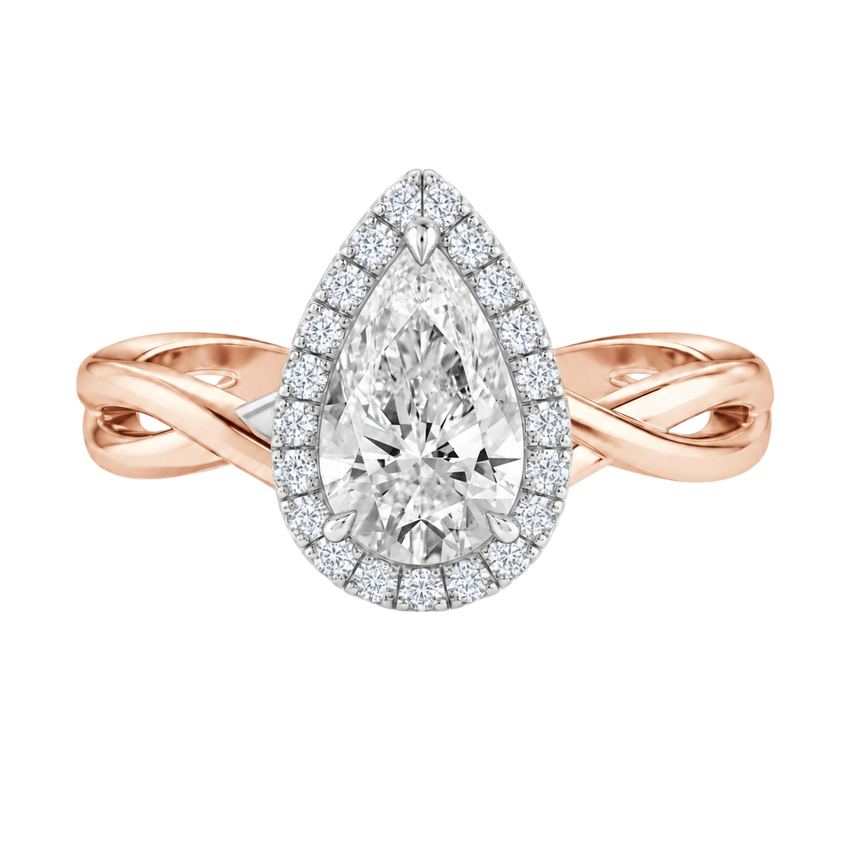 Braid - Pear - Rose/White Tone - Plain