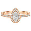 Deneuve - Pear - Rose Gold - Channel