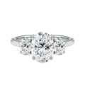 Elysium - Oval - Platinum - Plain