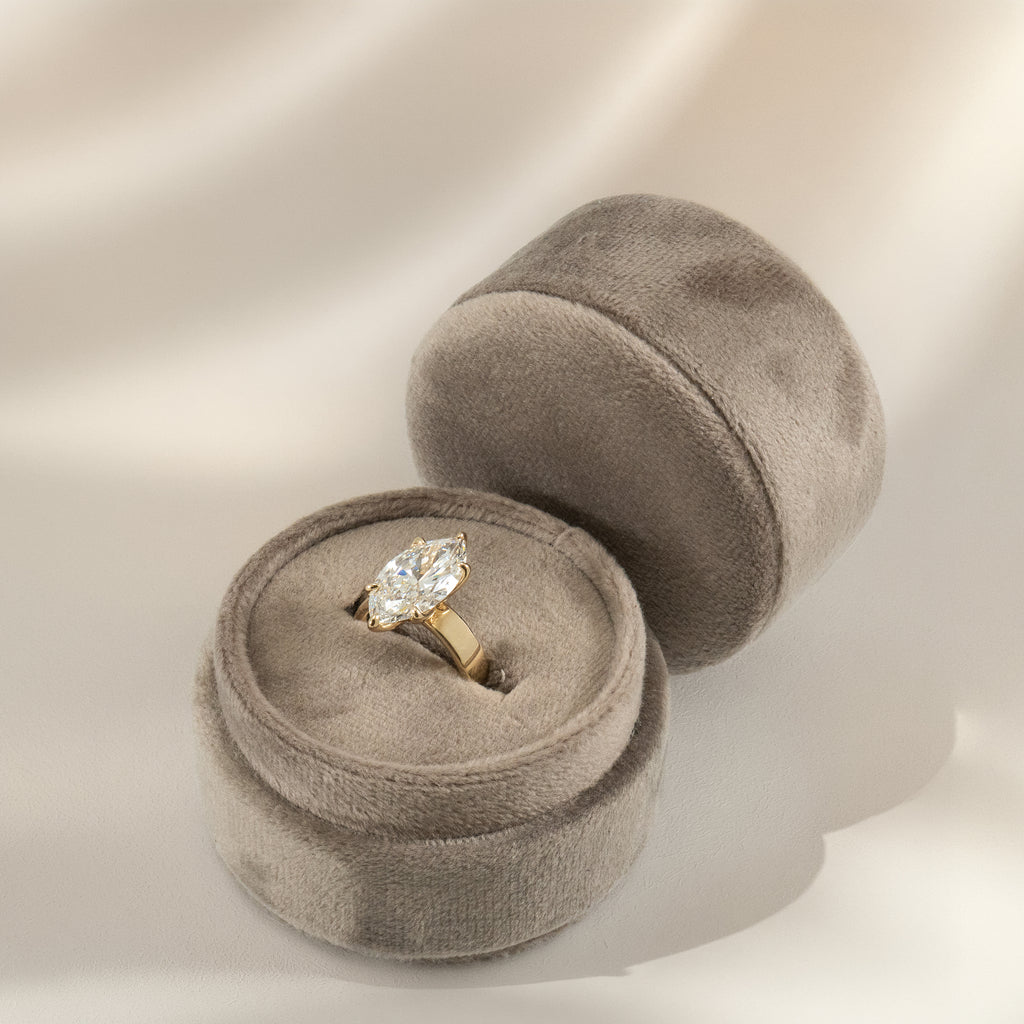 Adriatic Gold Marquise Ring