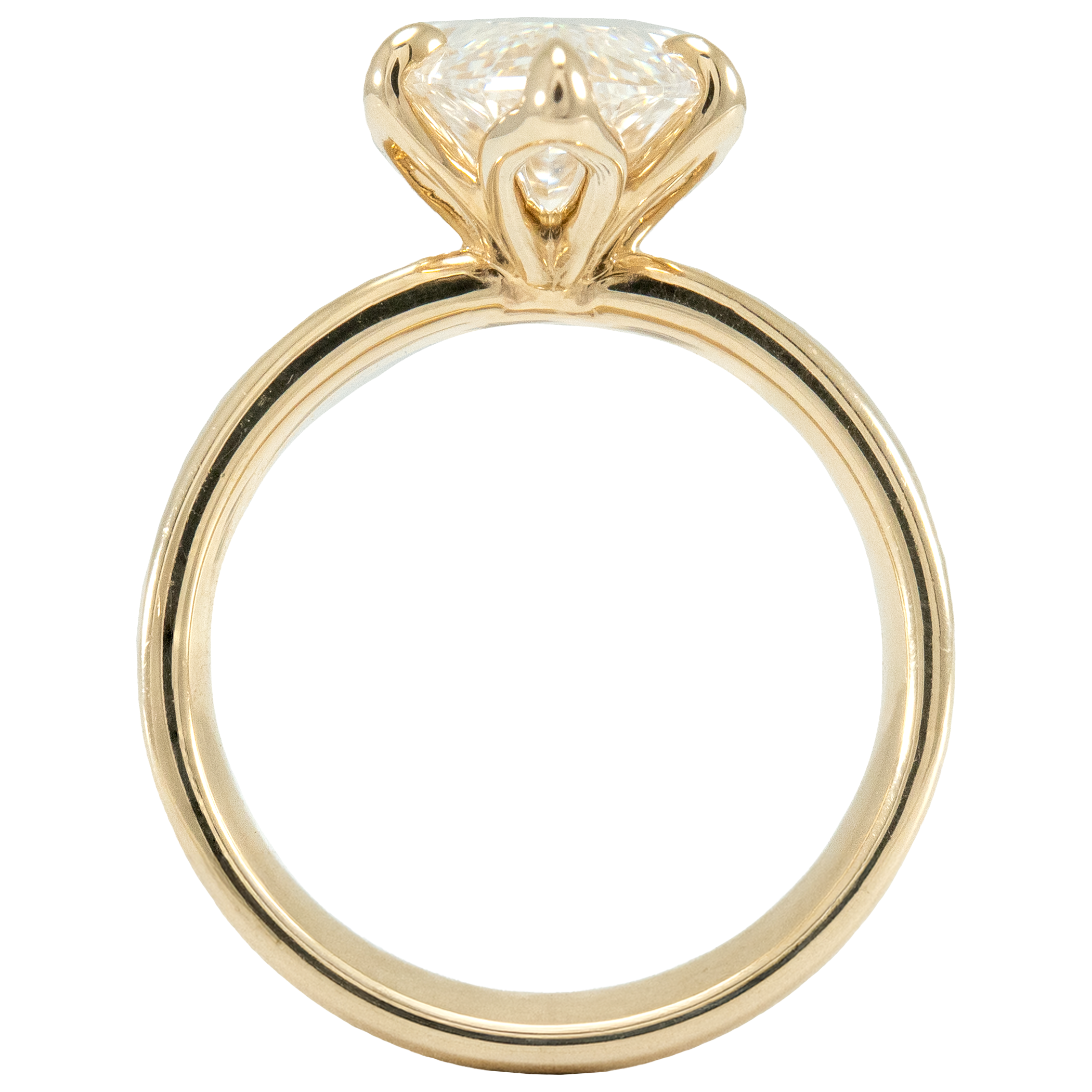 Adriatic Gold Marquise Ring