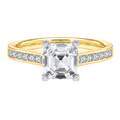 Basilica - Asscher - Yellow/White Tone - Channel