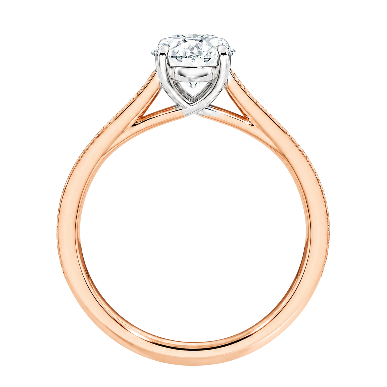 Basilica - Marquise - Rose/White Tone - Pavé