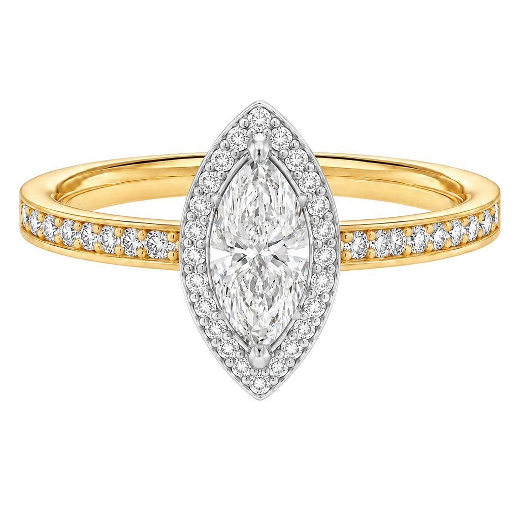 Deneuve - Marquise - Yellow/White Tone - Channel