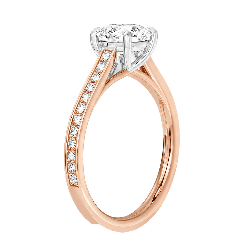 Basilica - Round - Rose/White Tone - Channel
