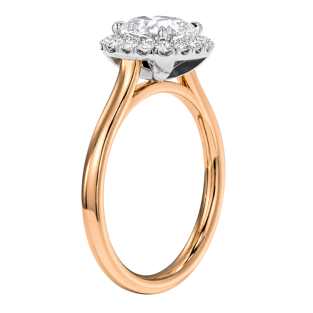 Cordelia - Cushion - Rose / White Tone - Plain