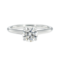 Talia - Round - Platinum - Plain