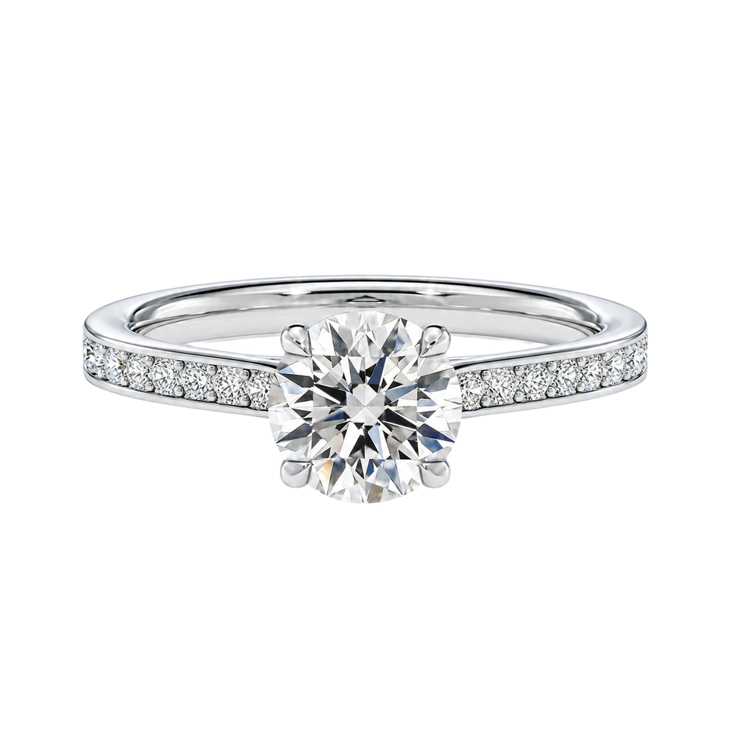 Talia - Round - Platinum - Channel