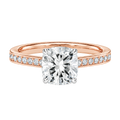 Talia - Cushion - Rose/White Tone - Channel