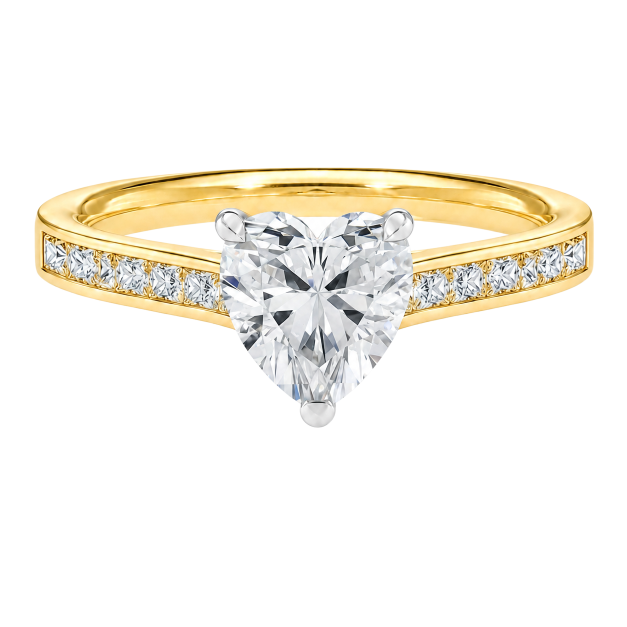 Basilica - Heart - Yellow/White Tone - Channel