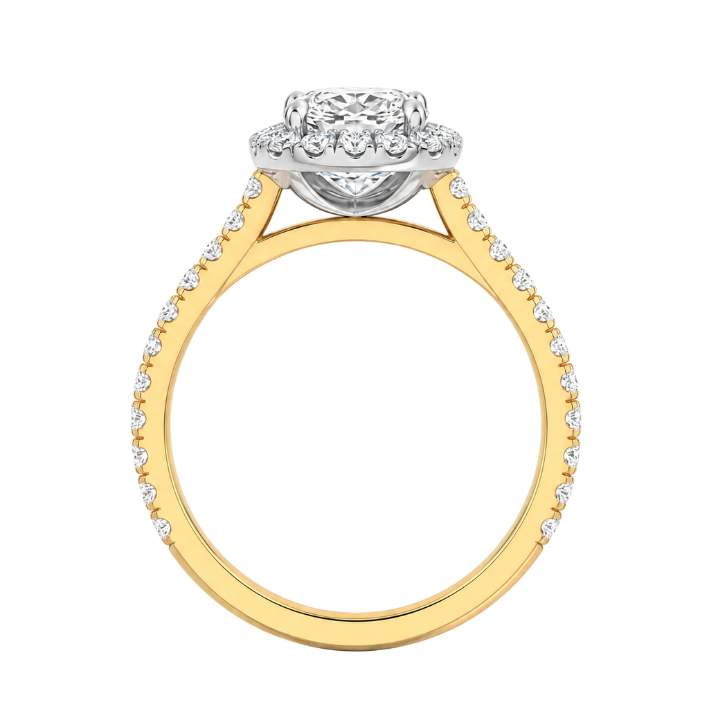 Cordelia - Heart - Yellow / White Tone - Channel