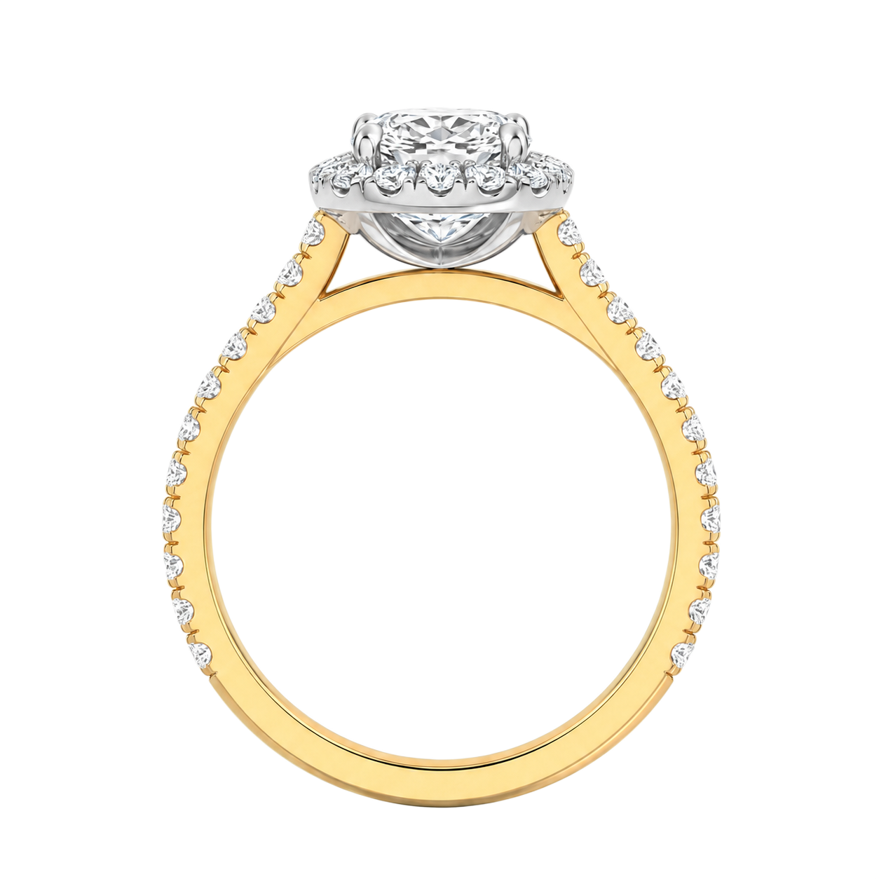 Cordelia - Heart - Yellow / White Tone - Channel