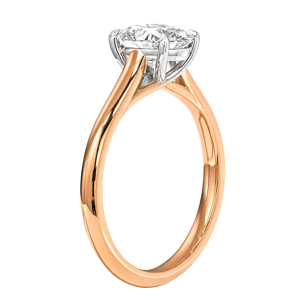 Basilica - Oval - Rose/White Tone - Plain