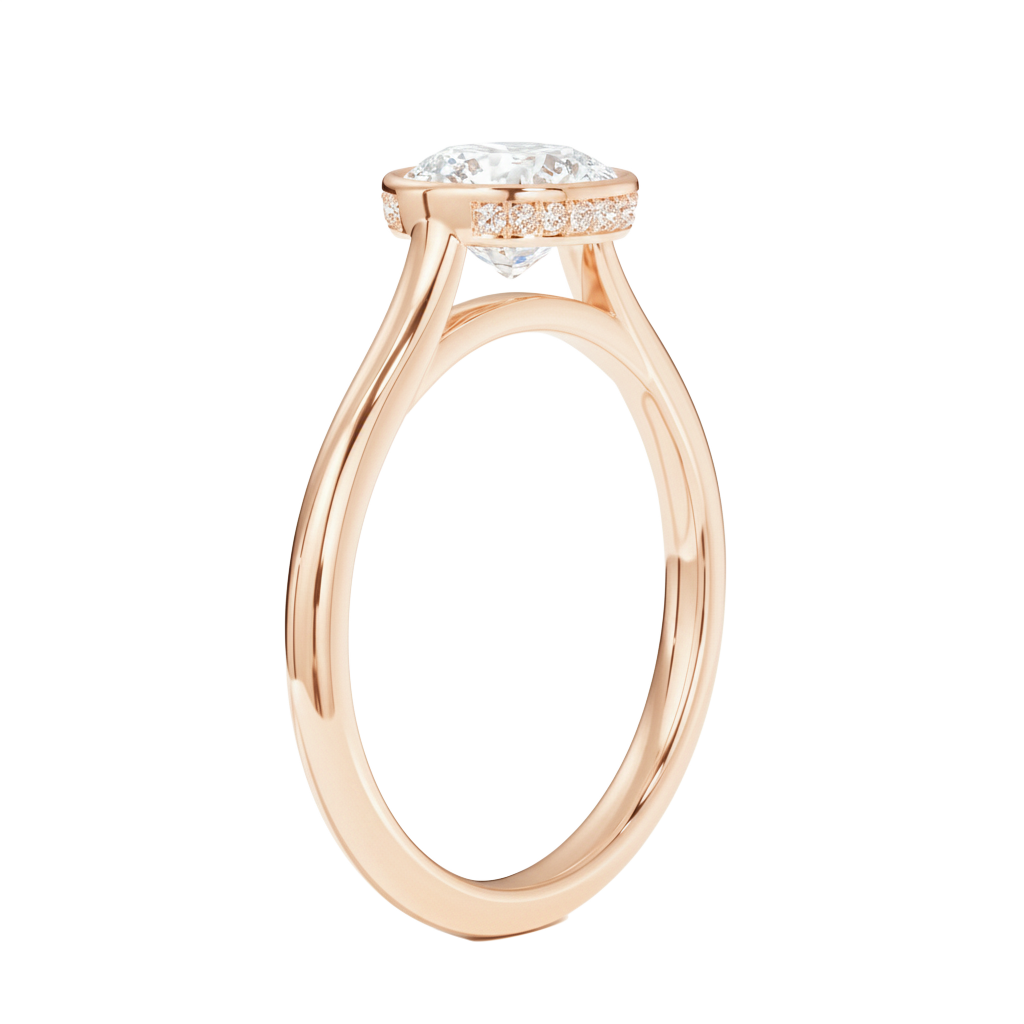 Solenne - Radiant - Rose Gold - Plain