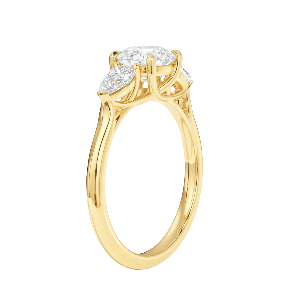 Halcyon - Oval - Yellow Gold - Plain