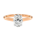 Basilica - Oval - Rose/White Tone - Plain