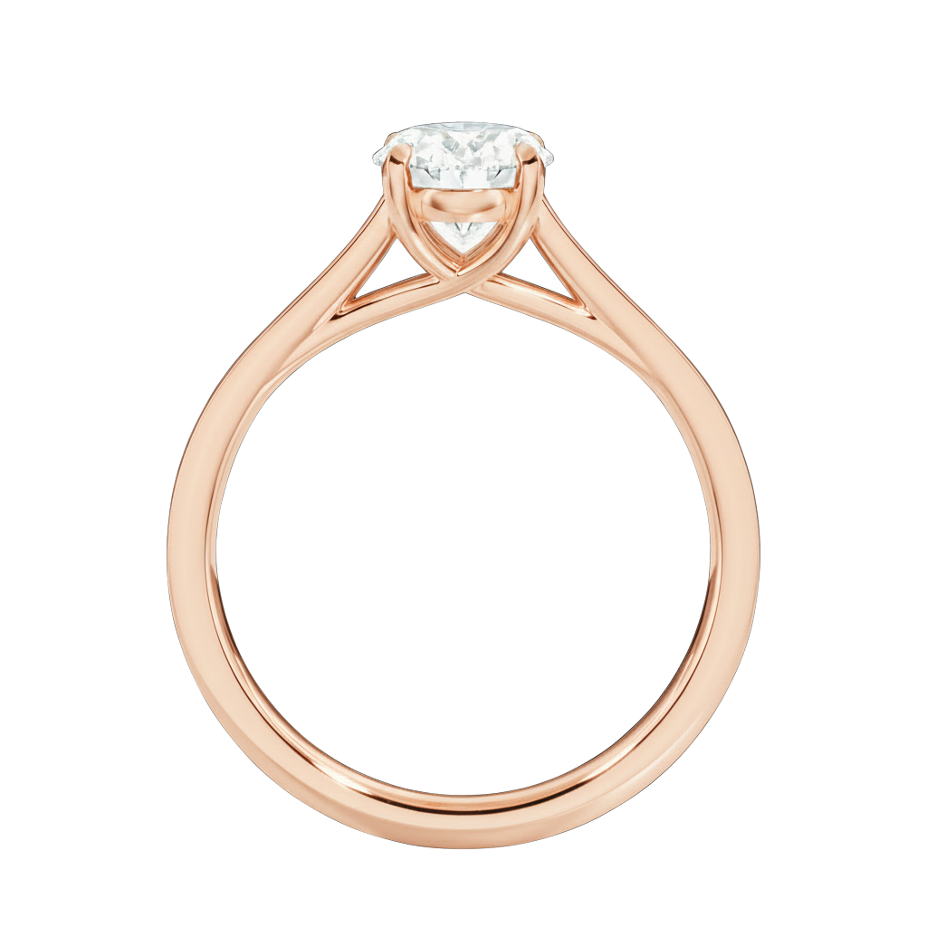 Basilica - Pear - Rose Gold - Channel