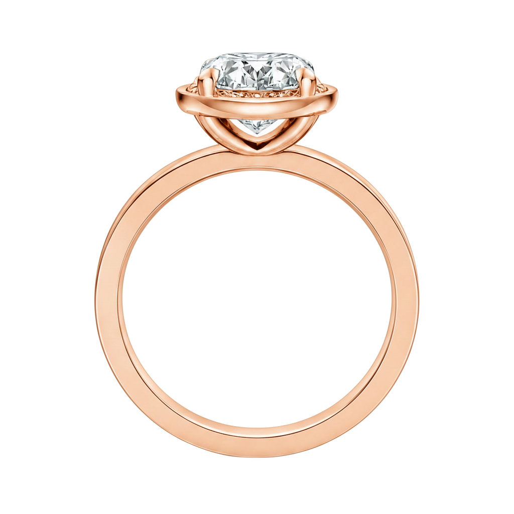 Deneuve - Marquise - Rose Gold - Channel