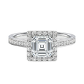 Cordelia - Asscher - Platinum - Channel